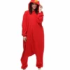 Pyjama Animaux Adulte CANARD Rouge(Pyjama Animaux Adulte Canard Rouge)