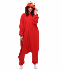 Pyjama Animaux Adulte CANARD Rouge(Pyjama Animaux Adulte Canard Rouge)