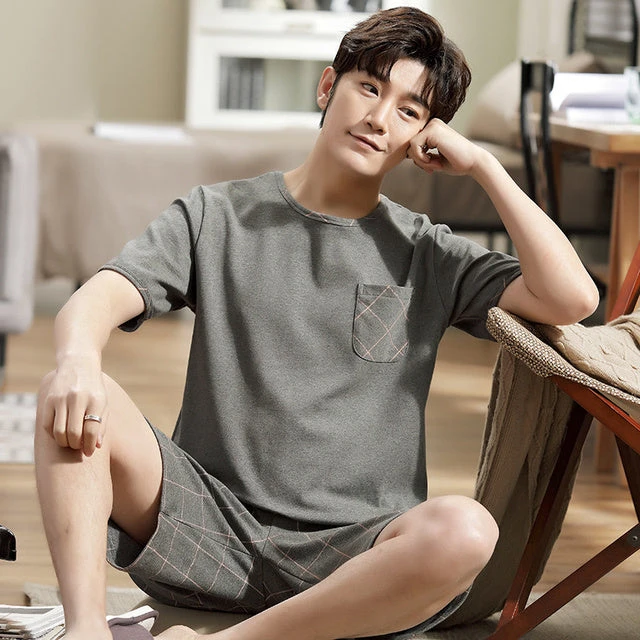 Vêtement Intérieur Homme Été Short Et T-Shirt(Vetement Interieur Homme Ete)