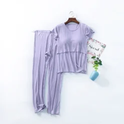 Pyjama De Grossesse Et D'Allaitement Manches Courtes(Pyjama De Grossesse Et Dallaitement) -Pyjama Original H50195c8ac768465ea43816b57ead6f2bn