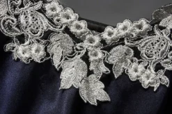 Pyjama 2 Pièces Femme Satin Avec Fleurs En Dentelles(Pyjama 2 Pieces Femme Satin) -Pyjama Original HTB18nOnQFXXXXcoaXXXq6xXFXXXt