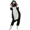 Pyjama Animaux Adulte CHAT NOIR(Pyjama Animaux Adulte Chat Noir)