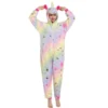 Pyjama Licorne Femme MULTICOLORE(Pyjama Licorne Femme Multicolore 8)