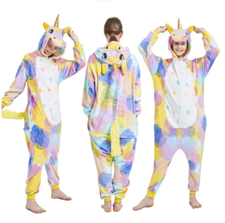 Pyjama Licorne Femme MULTICOLORE(Pyjama Licorne Femme Multicolore 4) – Image 2