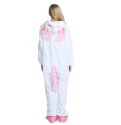 Pyjama Licorne Femme BLANC & ROSE(Pyjama Licorne Femme Blanc Rose) 3 Pyjama Licorne Femme BLANC & ROSE(Pyjama Licorne Femme Blanc Rose) -Pyjama Original PyjamaLicornefemmeroseetblanc