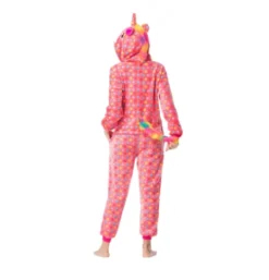 Pyjama Licorne Femme ROUGE(Pyjama Licorne Femme Rouge) 5 Pyjama Licorne Femme ROUGE(Pyjama Licorne Femme Rouge) -Pyjama Original PyjamaLicornefemmerougedos