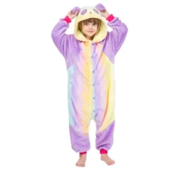 Pyjama Animaux Enfant PANDA COLORE(Pyjama Animaux Enfant Panda Colore)