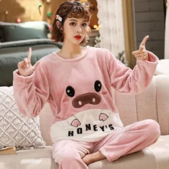 Pyjama Hiver Motif Cochon(Pyjama Hiver Motif Cochon)