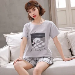 Ensemble Pyjama Couple Avec Motif Phoque(Ensemble Pyjama Couple) -Pyjama Original S0b40d8867def428fa5b00f6eba0068e45