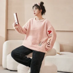 Pyjama Pilou Pilou 2 Pièces Assorti Pour Couple(Pyjama Pilou Pilou 2 Pieces) -Pyjama Original S4a8504ffbb5148f4a03dcac829be0bfcI