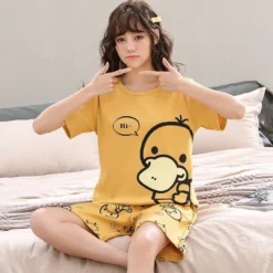 Pyjama Couple Amusant 2 Pièces T-Shirt Et Short(Pyjama Couple Amusant) -Pyjama Original S7061cbc0d50443ccb03a4cfd37cc1c508 48146285 6257 4329 a666 3aebcaa7d2de