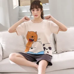 Pyjama Couple Goal Assorti 2 Pièces T-Shirt Et Short(Pyjama Couple Goal) -Pyjama Original Sa5c32f266ae4451e95138081bf007129G