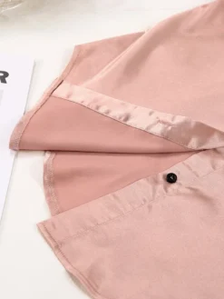 Pyjama Satin Femme Luxe Ensemble 3 Pièces(Pyjama Satin Femme Luxe) -Pyjama Original Sb14e259470d44eaeb9939b6ac4866ac6X