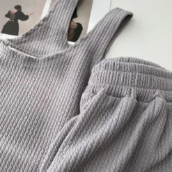 Pyjama Femme 2 Pièces Ensemble Décontracté(Pyjama Femme 2 Pieces) -Pyjama Original Sb4e1b2f1413540e1b327d983d4a0319dz