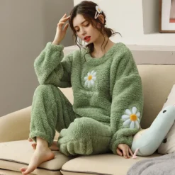 Ensemble Pyjama Polaire Vintage(Ensemble Pyjama Polaire Vintage) -Pyjama Original Sd3e0a0f2ec5b4524aacf0653b1be9ea23