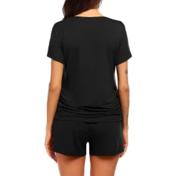 Pyjama Nuit Allaitement En T-shirt Et Short(Pyjama Nuit Allaitement) -Pyjama Original Sf6665014aec14f83860385b8f7e302b8g