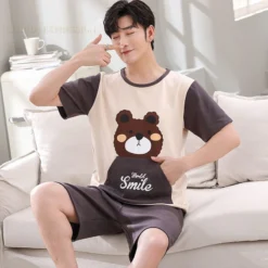 Pyjama Duo Couple 2 Pièces T-Short Et Short à Motif Nounours(Pyjama Duo Couple) -Pyjama Original Sf97102f3c337424fb9bb0779541f4bd1Y 510cd52d d173 42a7 93a1 8f57dd708597