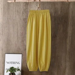 Pantalon Lin Décontracté Femme(Pantalon Lin Decontracte Femme) 19 Pantalon Lin Décontracté Femme(Pantalon Lin Decontracte Femme) -Pyjama Original Sfa6a84d25b64469d9bad37d582d446c1A