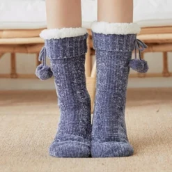 Chaussette Pilou Pilou BLEUE(Chaussette Pilou Pilou Bleue 1)