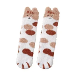 Chaussette Pilou Pilou TÊTE CHAT(Chaussette Pilou Pilou Chat 2)