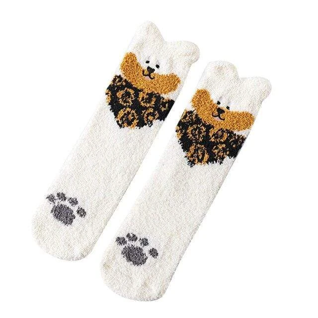 Chaussette Pilou Pilou SHIBA INU BLANC(Chaussette Pilou Pilou Shiba Inu Blanc) 1 Chaussette Pilou Pilou SHIBA INU BLANC(Chaussette Pilou Pilou Shiba Inu Blanc)