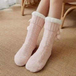 Chaussette Pilou Pilou ROSE(Chaussette Pilou Pilou Rose)