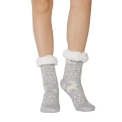 Chaussette Pilou Pilou RENNE GRIS(Chaussette Pilou Pilou Renne Gris)