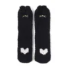Chaussette Pilou Pilou COEUR NOIR(Chaussette Pilou Pilou Coeur Noir)