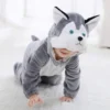 Pyjama Animaux Bébé HUSKY(Pyjama Animaux Bebe Husky)