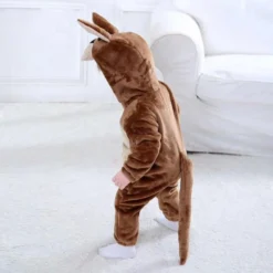 Pyjama Animaux Bébé KANGOUROU(Pyjama Animaux Bebe Kangourou) -Pyjama Original combinaison bebe kangourou dos pyjama original