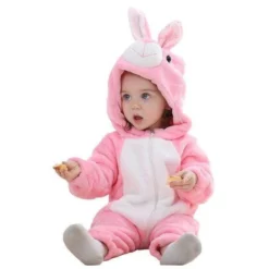 Pyjama Bébé Animaux LAPIN(Pyjama Animaux Bebe Lapin 1) -Pyjama Original combinaison bebe lapin rose pyjama original