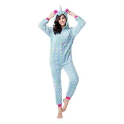 Pyjama Licorne Femme BLEU(Pyjama Licorne Femme Bleu 4)
