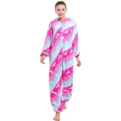 Pyjama Licorne Femme BICOLORE(Pyjama Licorne Femme Bipocolore) -Pyjama Original combinaison licorne femme dila 640x640 1