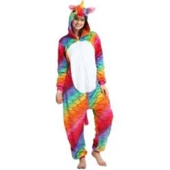 Pyjama Licorne Femme MULTICOLORE(Pyjama Licorne Femme Multicolore 2)