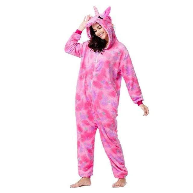 Pyjama Licorne Femme ROSE(Pyjama Licorne Femme Rose 3) 1 Pyjama Licorne Femme ROSE(Pyjama Licorne Femme Rose 3)