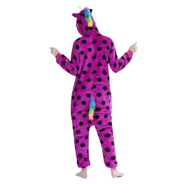 Pyjama Licorne Femme VIOLET & NOIR(Pyjama Licorne Femme Violet Noir) 2 Pyjama Licorne Femme VIOLET & NOIR(Pyjama Licorne Femme Violet Noir) – Image 2