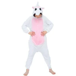 Pyjama Licorne Fille Blanc NECIA(Pyjama Licorne Fille Blanc)
