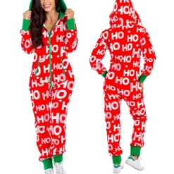 Pyjama Noël Femme HO HO HO(Pyjama Noel Femme Ho Ho Ho)