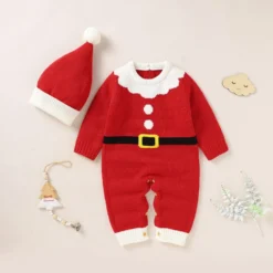 Pyjama Noël Bébé PERE NOEL ROUGE(Pyjama Noel Bebe Pere Noel Rouge)
