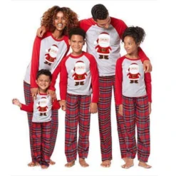Pyjama De Noël Famille PERE NOEL ROUGE(Pyjama De Noel Famille Pere Noel Rouge)