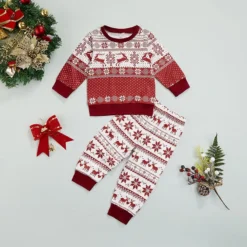 Pyjama Noël Bébé MOTIF RENNE(Pyjama Noel Bebe Motif Renne)