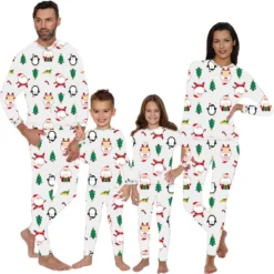 Pyjama De Noël Famille MOTIF NOËL(Pyjama De Noel Famille Motif Noel)
