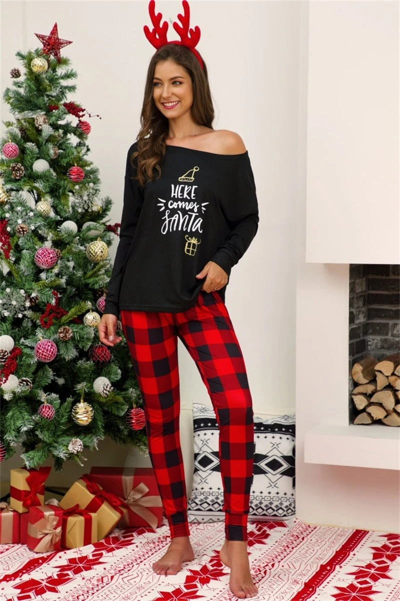 Pyjama Noël Femme SANTA(Pyjama Noel Femme Santa)