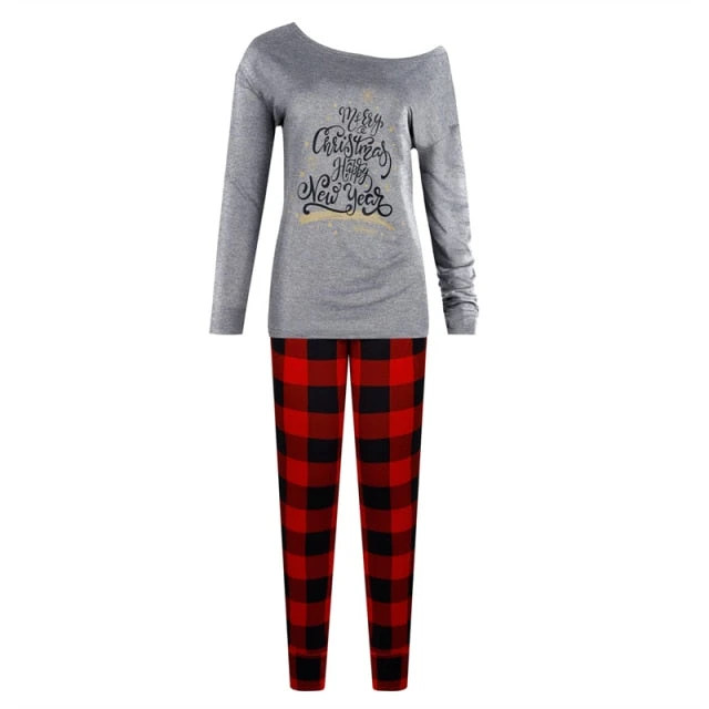 Pyjama De Noël Femme GRIS(Pyjama De Noel Femme Gris) 4 Pyjama De Noël Femme GRIS(Pyjama De Noel Femme Gris) – Image 4