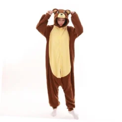 Pyjama Animaux Adulte OURS(Pyjama Animaux Adulte Ours) 5 Pyjama Animaux Adulte OURS(Pyjama Animaux Adulte Ours) -Pyjama Original pyjama animaux ours brun 841x841 1