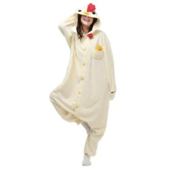 Pyjama Animaux Adulte POULE(Pyjama Animaux Adulte Poule) -Pyjama Original pyjama animaux poule ginette 650x650 1